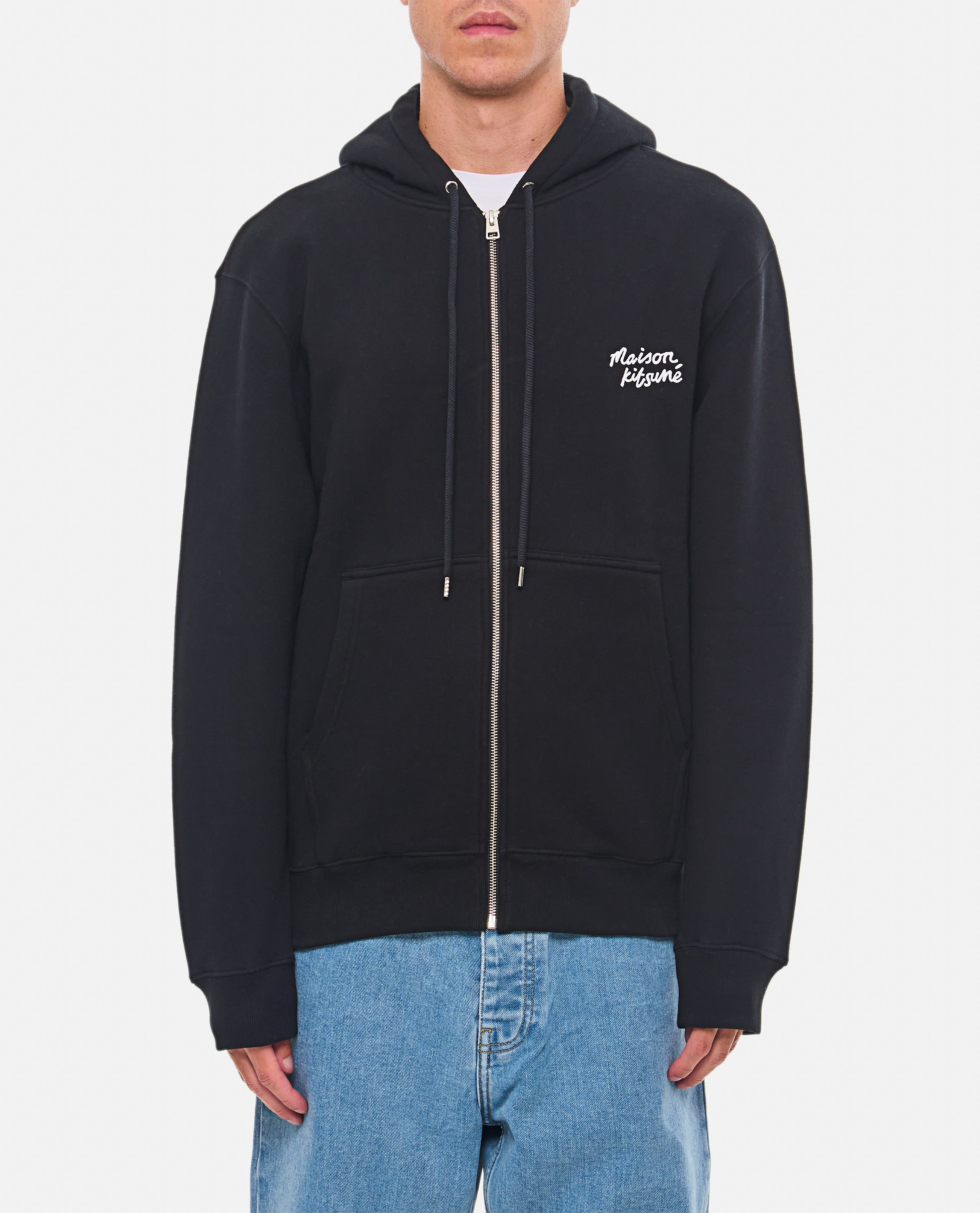 MAISON KITSUNE HANDWRITING COMFORT 지퍼 후드